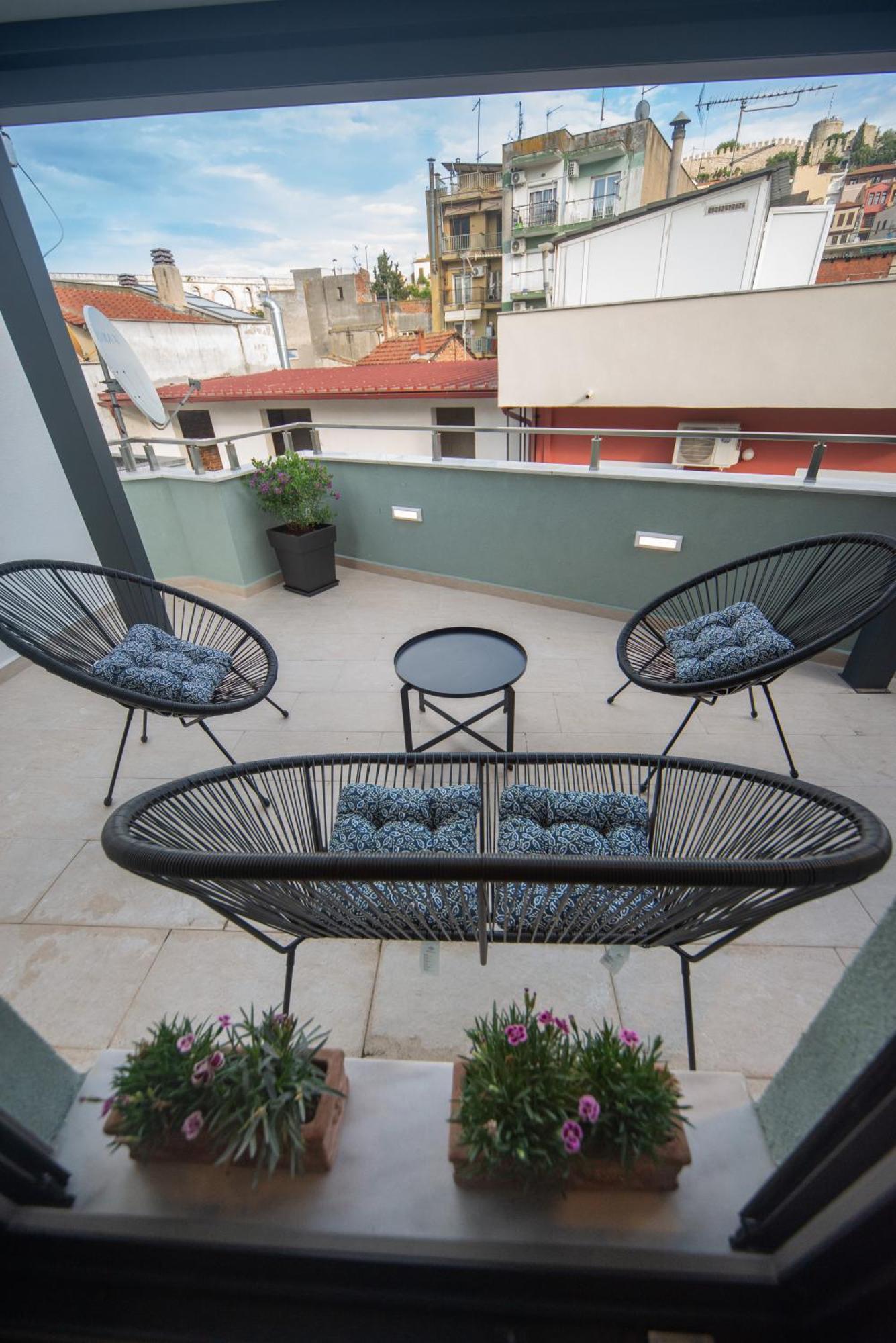 Ferienwohnung Antiqua Kavala Exterior foto
